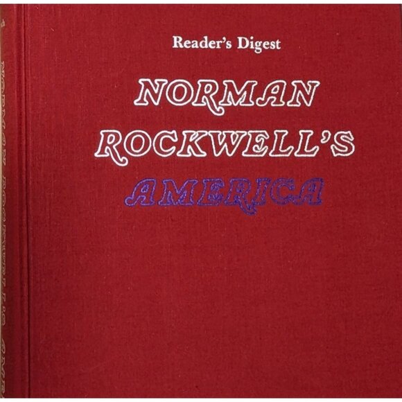 Readers Digest Norman Rockwells America Hardcover Book 1976 Christopher Finch Ed - Picture 8 of 9